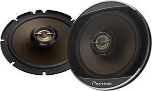 Pioneer A-Series MAX TS-A653FH 6.5 2-Way Speakers (Pair)  340W Max, Balanced Sound + Smooth Treble, Enhanced Bass, Ideal Factory Upgrade, Installation Adaptors Included