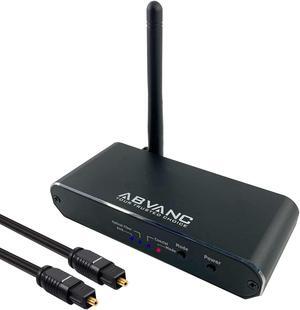 Bluetooth Transmitter Receiver, ABVANC 5.0 Bluetooth Bluetooth Audio Receiver, Digital Optical Toslink to RCA 3.5mm AUX Wireless Bluetooth Adapter for TV Home Stereo System Low Latency