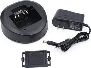 CD-58 Battery Rapid Charger for Vertex Battery FNB-V134LI-UNI FNB-V132LI-UNI FNB-V132LI-UNI Compatible for Vertex VX-231 VX351 VX354 VX451 EVX531 EVX534 EVX539 VX351 VX354 VX451 Two Way Radio
