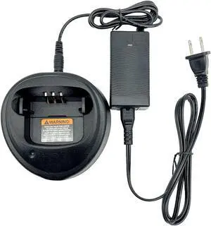 WPLN4138 WPLN4137BR Rapid Charger Compatible with Radio CP200 CP200D CP040 CP140 CP180 CP200XLS PR400 EP450 DEP450 GP3688 NNTN4496 NNTN4497 NNTN4970