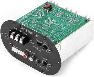 Car Audio Amplifier Board,120W 12V Pure Full Tone Bass Subwoofer Auto Stereo Speaker Amp, 2?Way Auxiliary Input for Computer Mobile Phone MP3