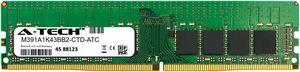 A-Tech 8GB Replacement for Samsung M391A1K43BB2-CTD - DDR4 2666MHz PC4-21300 ECC Unbuffered UDIMM 1rx8 1.2v - Single Server Memory Ram Stick (M391A1K43BB2-CTD-ATC)