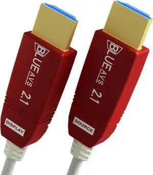 BlueAVS 8K HDMI 2.1 Fiber Optic Cable 6FT 48gbps 8K60Hz 4K120Hz Dynamic HDR eARC HDCP2.3