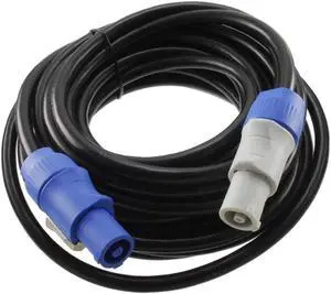 CablesOnline, 25ft. 16AWG Stage Lighting Fixture PowerCon-Compatible Power-Through Jumper Cable, PC-KA625