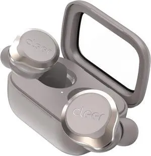 Cleer Audio Ally Plus II True Wireless Noise Canceling Earbuds, 33 Hours of Playtime, IPX4 Sweat Resistant, Crystal Clear Voice with Echo and Noise Canceling Mic, for iPhone & Android,Stone