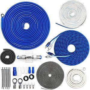 CT Sounds 8 Gauge OFC Complete Amp Wiring Install Kit, AMPKIT-8GA-ELITE