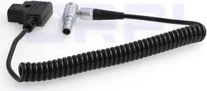DRRI Vaxis Wireless Image Transmission Power Cable Right Angel 4pin to D-tap
