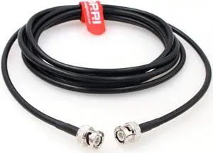 DRRI 6G HD-SDI Video BNC Male to BNC Male RG223 50 Ohm Double Shielded Coaxial Cable (2M)