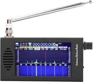 4.3 inch Touchscreen Portable Receiver 100KHz-149MHz SDR DSP Digital Demodulation Shortwave FM MW SSB CW HAM Radio Receiver