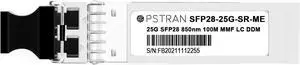 OPSTRAN 25GBASE-SR SFP28 Optical Transceiver Module Compatible with Mellanox MMA2P00-A MMA2P00-AS-D 10G/25G SFP28 850nm 100m DOM Duplex LC MMF