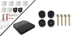 FYSETC Voron2.4 Nevermore V6 Air Filter Set and Bed Leveling PEEK Mount (5cm, 3D Printer Accessory, Compatible with V2, V2.4, Trident, V0, V0.1)