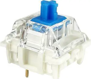 Gateron G Blue Pro 3.0 Switches,3 Pin Pre Lubed RGB SMD Clicky Switches for MX Gaming Mechanical Keyboard (G Pro 3.0,Blue,108PCS)