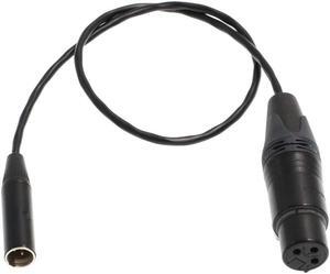 HangTon BMPCC 4K Audio 6K Pro Cable for Canon C70 Blackmagic Video Assist 4K Camera TA3M to XLR 3 Pin 20"