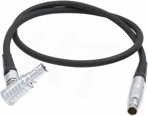 HangTon 24V Power Cable for ARRI Alexa Sony Venice Camera to StarliteHD Monitor Teradek Bond Bolt Preston Light Ranger2 CineTape (60cm, R 2pin)