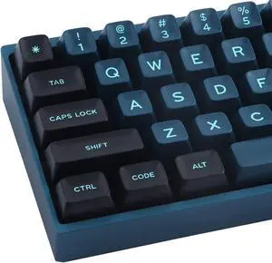 Hyekit Custom Keycaps - Doubleshot Keycaps, Godzilla, SA Profile, 170 Key Set, for Mechanical Keyboard, US and UK Layouts, 2.25u, 2.75u, 3u, 6.25u, 7u Spacebar(Monster)