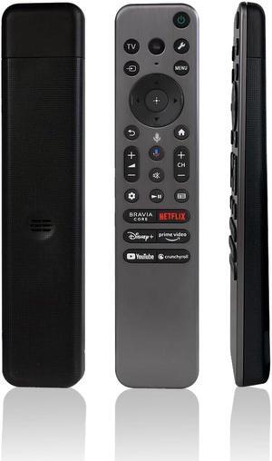 JISOWA Voice Remote Control for Sony Bravia Smart TV KD-65X77CL KD-50X77L XR-85X90CL XR-75X90L XR-85X93L XR-65A75L XR-55A80L XR-77A95L KD65X77CL KD50X77L XR85X90CL XR75X90L XR85X93L Replacement
