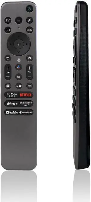 JISOWA Voice Remote Control for Sony RMF-TX810U KD-85X77CL KD-65X77L XR-65X90CL XR-65X90L XR-75X93CL XR-65A80CL KD85X77CL XR55A80L XR65X90CL XR65X90L XR75X93CL XR65A80CL Bravia Smart TV Replacement