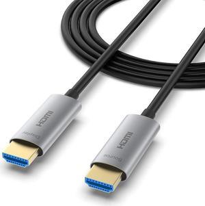 ATZEBE Fiber Optic HDMI Cable 30ft, Fiber HDMI Cable Supports 4K@60Hz, 4:4:4/4:2:2/4:2:0, HDR, Dolby Vision, HDCP 2.2, ARC, 3D, High Speed 18Gbps