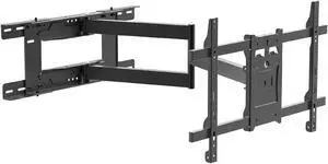 Mount Plus MP-L36-600 Long Arm Full Motion TV Wall Bracket with 36 inch Extension Articulating Arm | Fits Screen Sizes 32 to 70 Inch | VESA 600x400mm Compatible | Holds up to 99 LBS