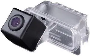 Navinio Waterproof Backup Camera Color Car Rear View Camera 170 Degree Viewing Angle License Plate for Ford Mondeo Fiesta MK6 KUGA Focus (2 Carriages) S-Max CHIA-X Galaxy MK3 Facelift C307