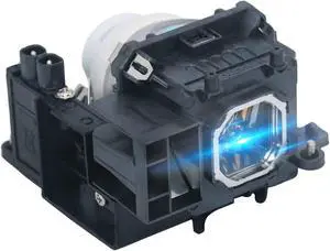 QUJXU NP17LP Replacement Projector Lamp for NEC NP-P350W NP-P420X M300WS M350XS M420X Projector with Housing