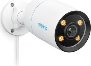REOLINK CX810 ColorX PoE Camera, 4K UHD, True Color Night Vision, F1.0 Super Aperture, 1/1.8'' Image Sensor, HDR Technology, Person/Animal Detection, Spotlight & Siren Alarm, 2-Way Talk