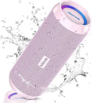 RIENOK Portable Bluetooth Speaker 30W Dual Pairing True Wireless Stereo HD Sound IPX7 Waterproof Outdoor Sport Shower Wireless Speaker Bluetooth 5.3 for Home Party