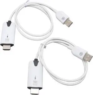 Transmitter Receiver, 2.4GHz 5GHz 1080P 60Hz USB Transmitter Receiver, Plug and Play, for Laptop PC Projector TV