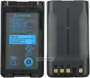 Vineyuan KNB-55L Replacement Battery for Kenwood NX-3200 NX-3300 NX-3400 TK-3360, TK-3160, TK-2170, TK-3173, TK-3170, TK-2360, NX-320, TK-3140, TK-2160 Walkie Talkies Battery