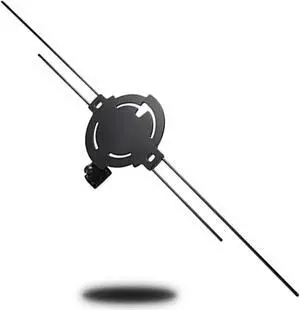 RCA Amplified Outdoor or Attic HDTV Antenna  Multi-Directional HD Antenna with 80-Mile Range; Digital OTA Antenna for Clear VHF & UHF Reception; Supports 4K/8K 1080p TVs