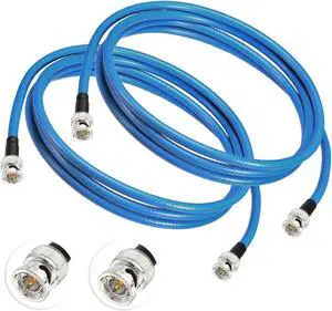 Superbat SDI Cable BNC Cable 3G/6G/12G HD-SDI Cable (Belden 1694A3ft Supports HD-SDI/3G-SDI/4K/8K Camera SDI Video Cable Precision Video Cable (2Pcs)