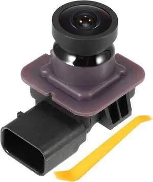 X AUTOHAUX Back Up Camera HS7T-19G490-AC Rear View Park Assist Reverse Camera with Pry Bar for Ford Fusion 2017-2020