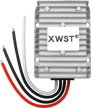 XWST DC/DC Converter Regulator 36V 48V Step Down to 12V 33A 396W Reducer Buck Power Converter Waterproof Module Transformer for Golf Cart Club Car