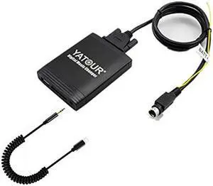 Hongruibo AUX Adapter, Digital Car Input with SD Card, MP3 3.5mm AUX in, Music Player for All Models SC-XXX Series 1994-2006