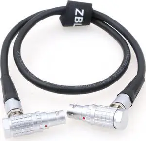 ZBLZGP Nucleus M 7 Pin Follow Focus Motor Connection Cable Daisy-Chained to 7-pin for Tilta (Elbow 7 pin)