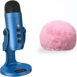 ZealSound Gaming USB Microphone k66b and d65p Furry Cover