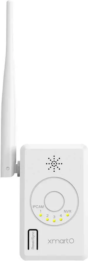 XMARTO RPT20 WiFi Security Camera Repeater/Range Extender - Works for XMARTO Plug-in WiFi Cameras and NVR with ver. 3.0+