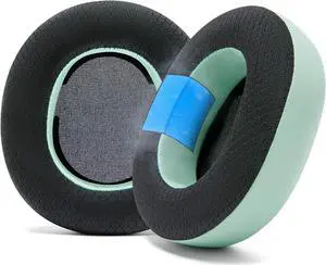 WC Freeze Nova Pro Wireless - Cooling Gel Earpads for Arctis Nova Pro Wireless ONLY (Doesnt Fit Other Models), Made by Wicked Cushions, Improved Durability, Thickness & Sound Isolation | Mint