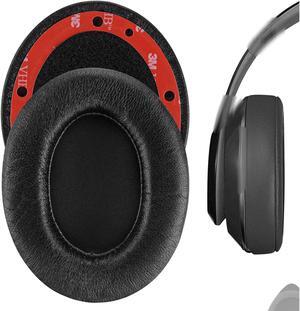 Geekria Elite Sheepskin Replacement Ear Pads for Beats Studio 3 (A1914), Studio 3.0 Wireless Headphones Ear Cushions, Headset Earpads, Ear Cups Cover Repair Parts (Black)