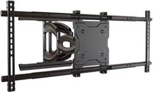Crimson AV Robust Series RSA90 Articulating Mount for Large Format 70 to 90" TVs with Heavy-Duty Smooth Action Dual Scissor Arm & Post-Installation Leveling