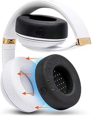 WC SweatZ Protective Earpad Covers Made by WC | Fits Beats Studio 3 & 2 (Does Not Fit Beats Solo) / Bose QC35 & 35II / Bose 700 & More | Sweatproof & Easily Washable | Black