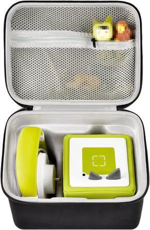 Case Comaptible with Toniebox Audio Player Starter Set and for Tonies Figures Characters. Toy Story Storage Organizer Carrying Holder for Headphones, Charging Station and Accessories (Box Only) -Black