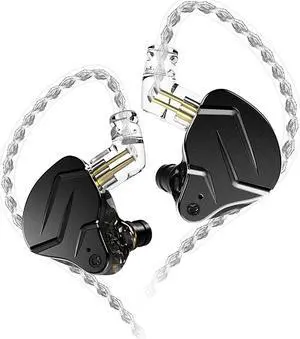 KZ ZSN Pro X Dual Driver in Ear Earphone 1BA 1DD Wired Earphone HiFi Sport Gaming Earbuds Headphones Compatibility for Phone Computer Tablet