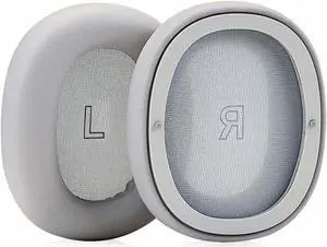 Replacement Earpads Sheepskin Protein Leather Memory Foam Ear Pads Cushions Cover Repair Parts Compatible with Bang & Olufsen Beoplay H95 ANC Headphones (Grey)