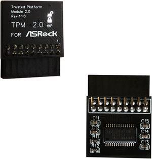 Professional TPM2.0 Security Module LPC 18 Pin As.rock(18-1) Pin Motherboards Card for As.rock TPM2 -SLI -S -SPI Platform Replacement Part