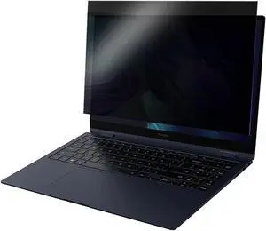 FYDIKHN Privacy Screen Protector Designed for Galaxy Book2 Pro 360 / Book 2 Pro 360 15.6" Laptop Anti Spy Film Matte Anti Spy Film TPU Guard Protectors Sticker