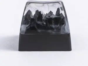 REDQIN Artisan Keycaps Famous Landscape Series Keycap for Mechanical Keyboard (4. Tianzi Stone Fores)