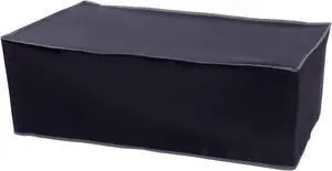 The Perfect Dust Cover, Black Nylon Anti Static and Waterproof Cover for HP Envy Photo 7855 Wireless Printer, Dimensions 17.8''W x 16.2''D x 7.5''H by The Perfect Dust Cover LLC