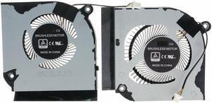 USKKS CPU & GPU Cooling Fan for Acer Nitro 5 AN515-55 AN515-55-50Z3 AN515-55-72Z3 AN515-55-73GS AN517-52 AN517-52-5744 AN517-52-59RD AN517-52-72QF