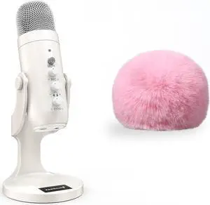 ZealSound Gaming USB Microphone k66w-us and d65p Furry Cover